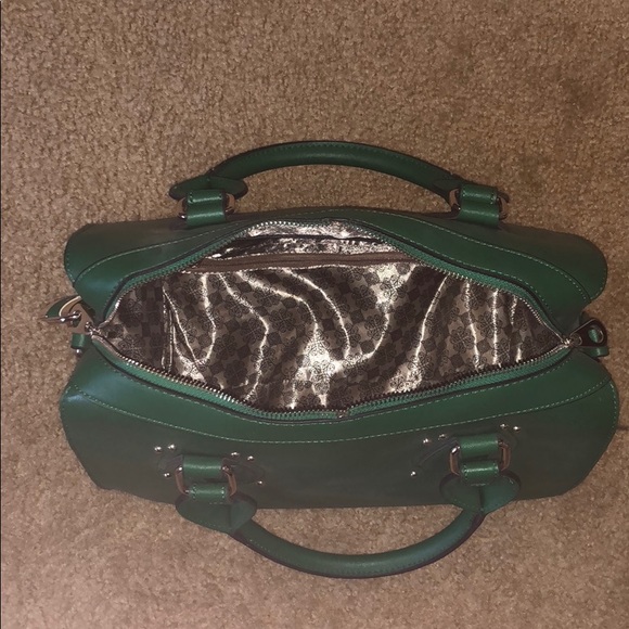 GREEN TOP HANDLE PURSE - Picture 6 of 8